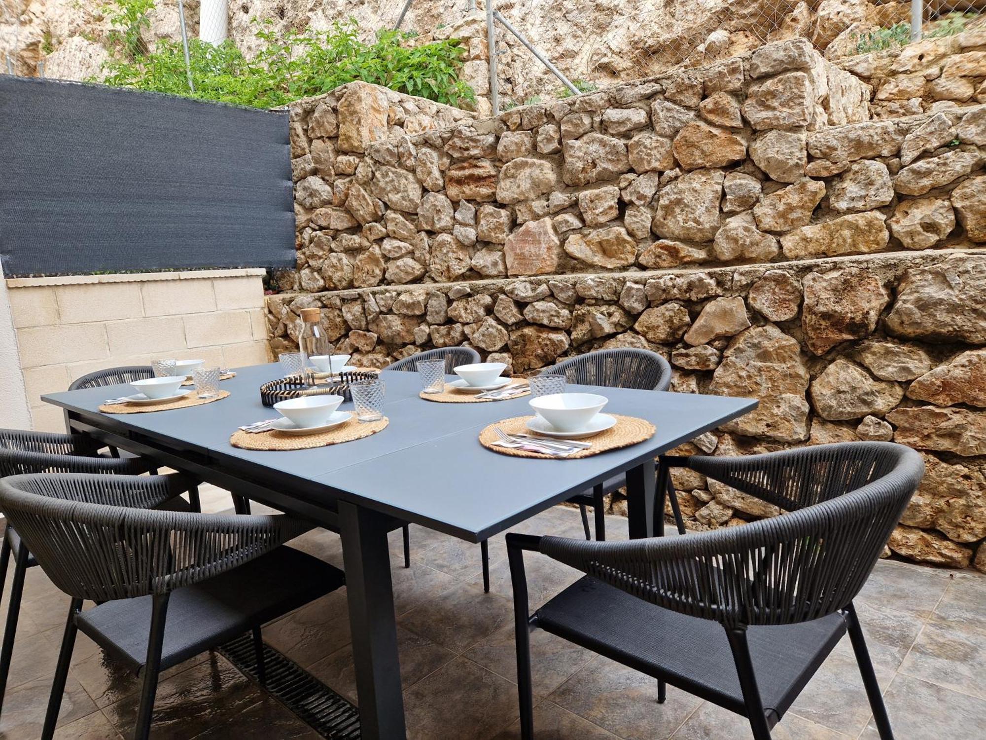 Casa Buena Vista Con Piscina Y Ascensor Villa Cullera Kültér fotó