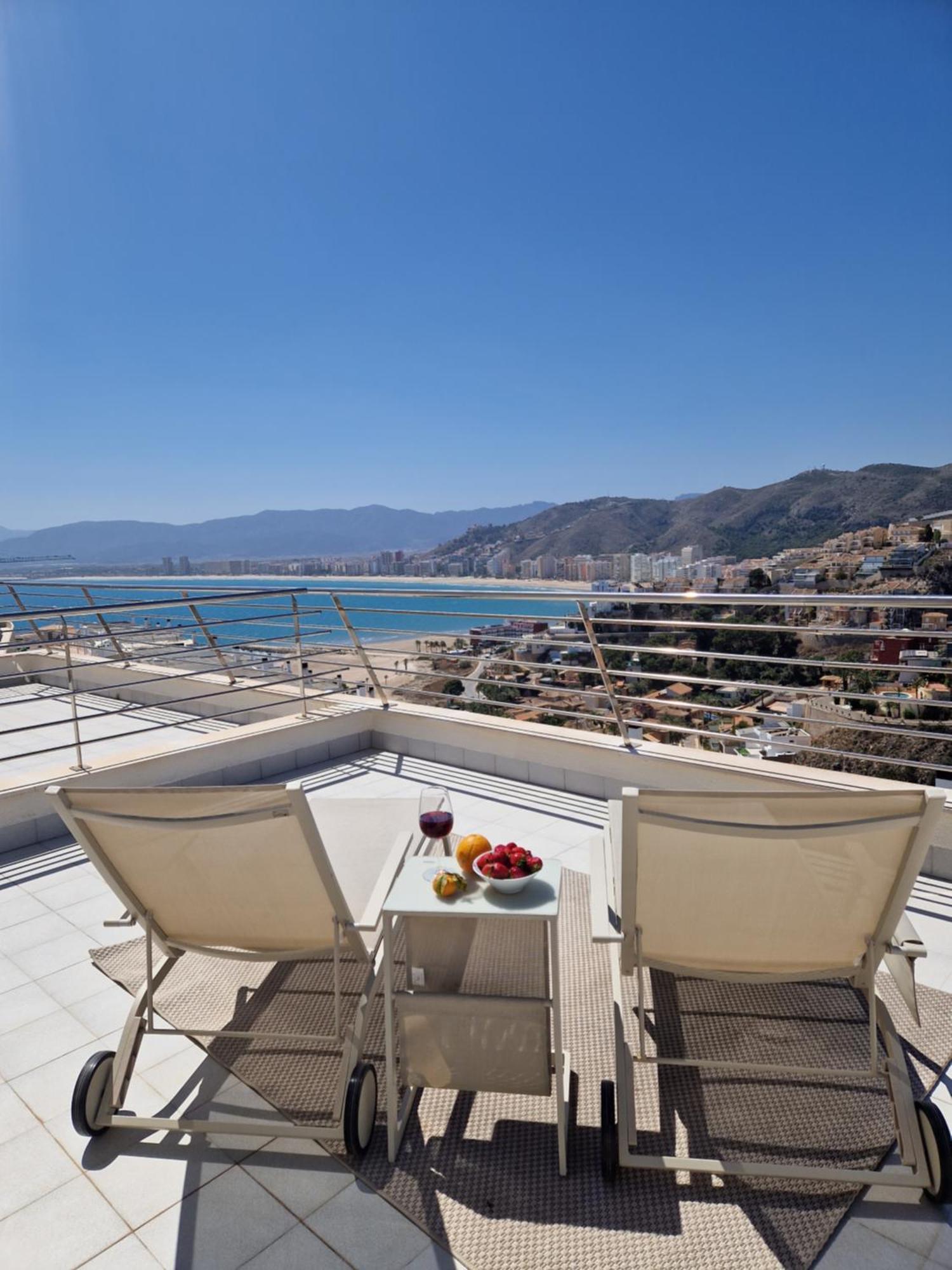 Casa Buena Vista Con Piscina Y Ascensor Villa Cullera Kültér fotó