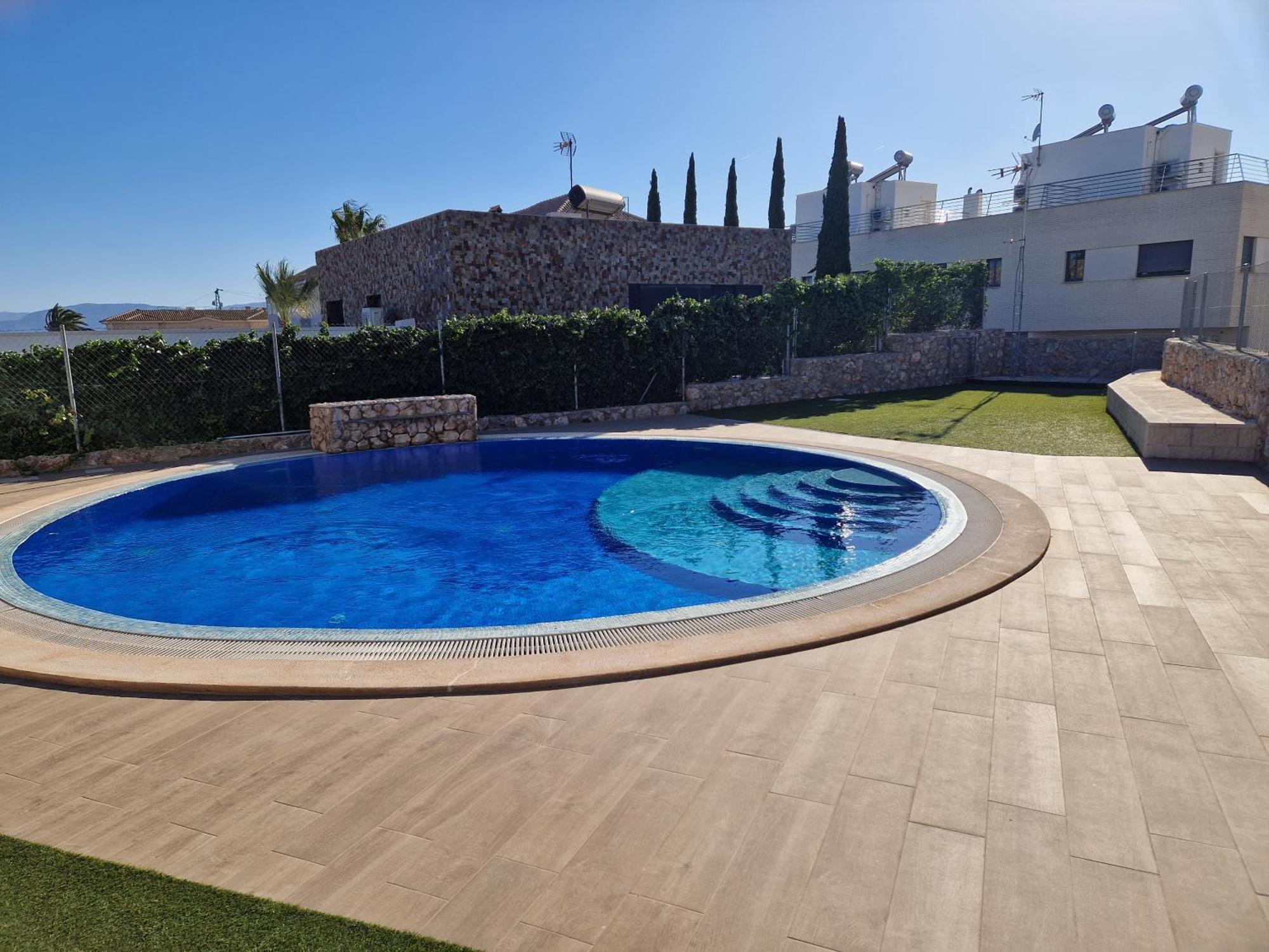 Casa Buena Vista Con Piscina Y Ascensor Villa Cullera Kültér fotó